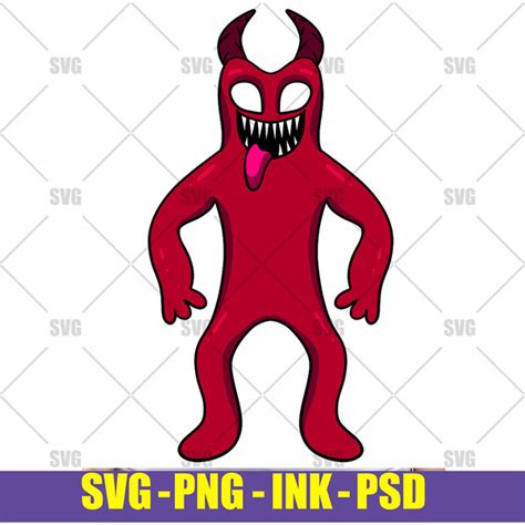 Evil Banban Svg Garten Of Banban Characters Svg Jumpscare Inspire