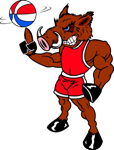 Arkansas Razorbacks Basketball Clipart Clip Art Library