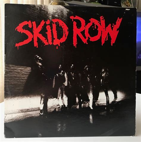 Skid Row Original 1989 Skid Row Self Titled Record 1st