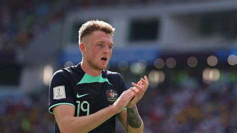 Fifa World Cup Harry Souttar Performance Australia Vs Tunisia