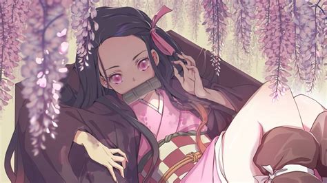 [100+] Nezuko Aesthetic Wallpapers | Wallpapers.com