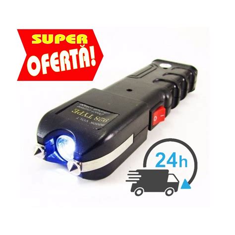 Lanterna de choque Taser Defesa Pessoal 928 ty pe Recarregável Shopee