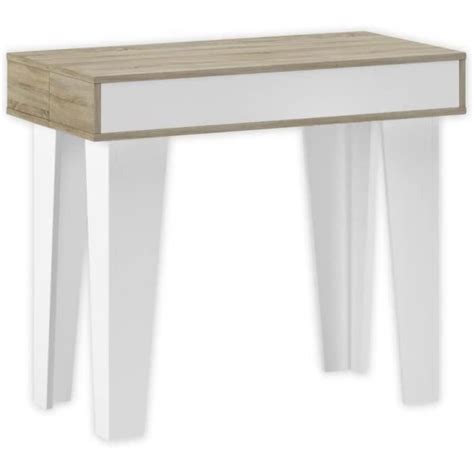 Skraut Home Table Console Extensible Jusqu Cm Positions