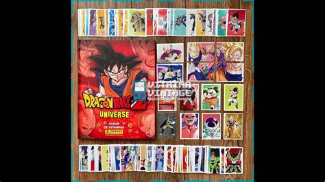 Álbum Tapa Dura Dragon Ball Z Universe 🐲💥 Set Completo A Pegar 💥 Año