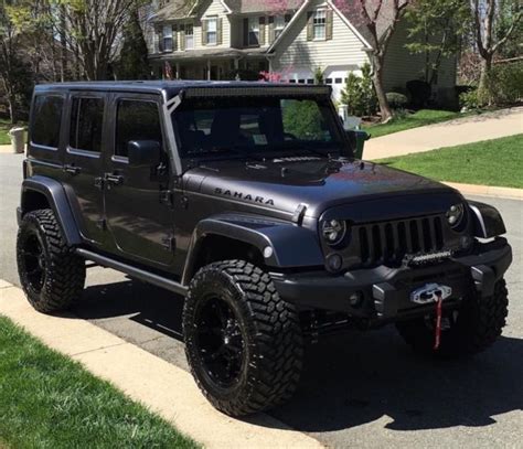 2016 Jeep Wrangler Custom Unlimited Sahara Lifted One Of A Kind