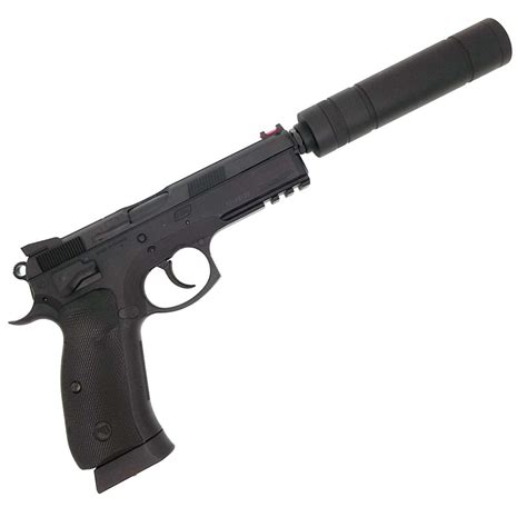 Pistola Cz75 Sp 01 Shadow Co2 45mm Com Silenciador Prime Guns