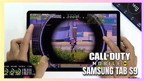 Samsung Tab S Call Of Duty Mobile Gaming Test Codm Update Snapdragon