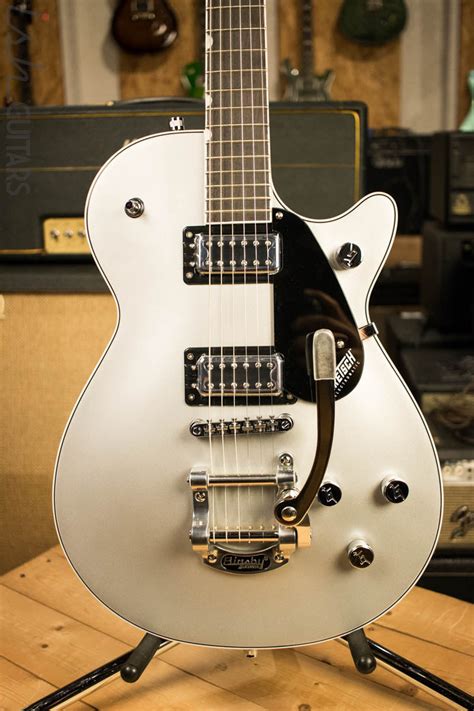 Gretsch G5230t Electromatic Jet Ft Airline Silver Ish Guitars