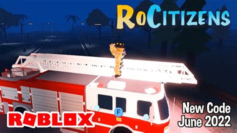 Roblox RoCitizens New Code June 2022 YouTube