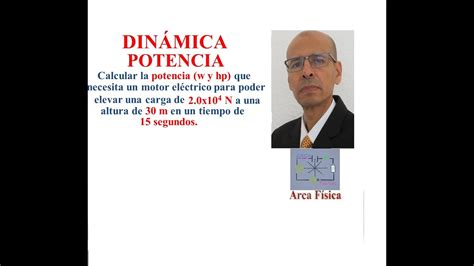 Potencia Din Mica Leyes De Newton Calcular La Potencia W Y Hp Que