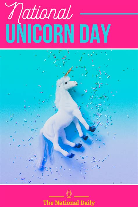 National Unicorn Day Celebrate The Happy Sparkly National Unicorn Day