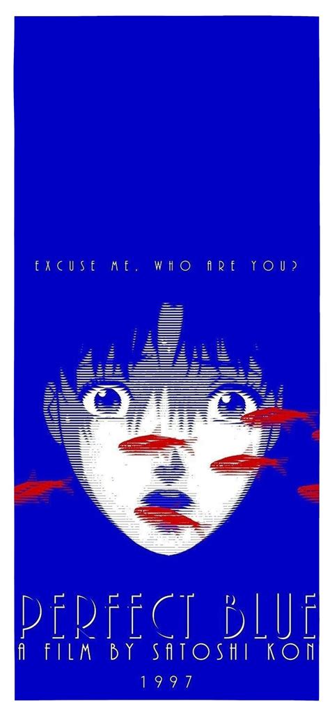 Anime Satoshi Kon Film Poster Design You Are Perfect Blue Wallpapers