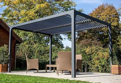 Dinde Il R Forme Kit Pergola Bioclimatique Serrer Rose Constructeur