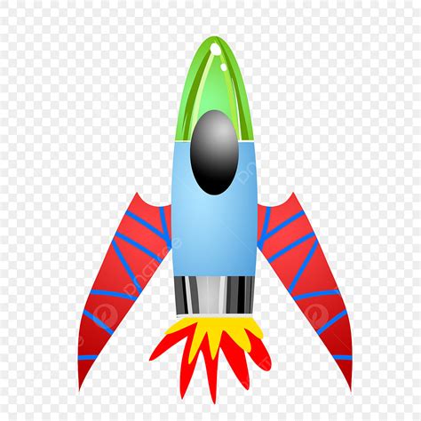 Rocket Illustration Clipart Hd Png Aerospace Rocket Decoration