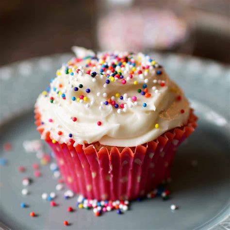 Small Batch Vanilla Cupcake Recipe Two Cupcakes One Dish Kitchen