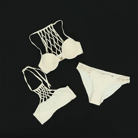 Skiny bézs bikini szett Női ruházat Fürdőruhák Bikini