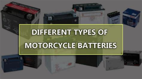 Choosing the best motorcycle battery types - the complete FAQ guide ...