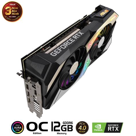 Vga Asus Ko Geforce Rtx™ 3060 V2 Oc Edition 12gb Gddr6 Đen Chính Hãng Trả Góp 0