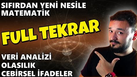 LGS Matematik 2 Çeyrek Full TEKRAR Sıfırdan Yeni Nesile Veri