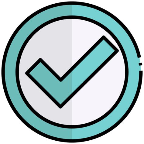 Approved Generic Outline Color Icon