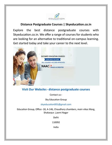 Ppt Distance Postgraduate Courses Skyeducation Co In Powerpoint