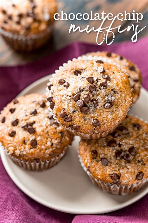 Easy Chocolate Chip Muffins Mom On Timeout