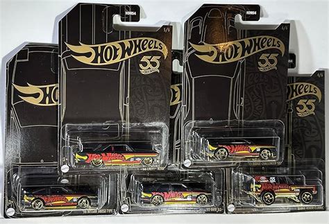 Amazon Hot Wheels Pearl Chrome Th Anniversary Set