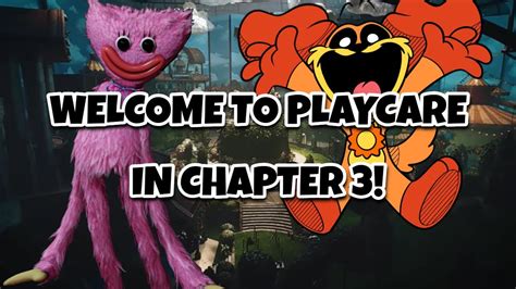 Poppy Playtime Chapter Welcome To Playcare Youtube