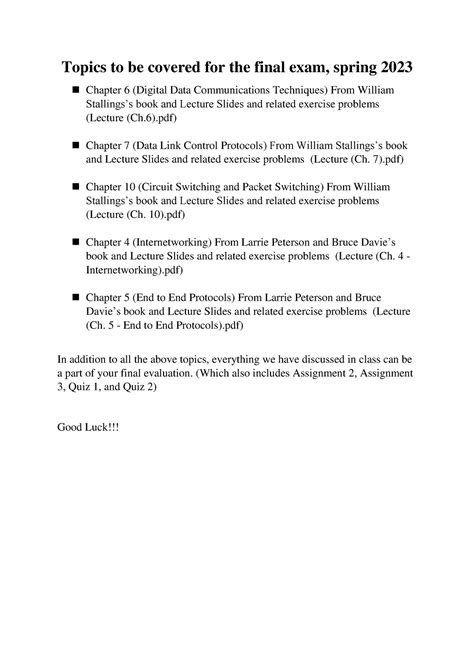 Dcn Final Syllabus Computer Networking Gcuf Studocu