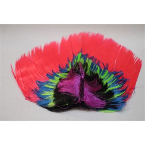 Peruca Moicano Festa Fantasia Cosplay Carnaval Shopee Brasil