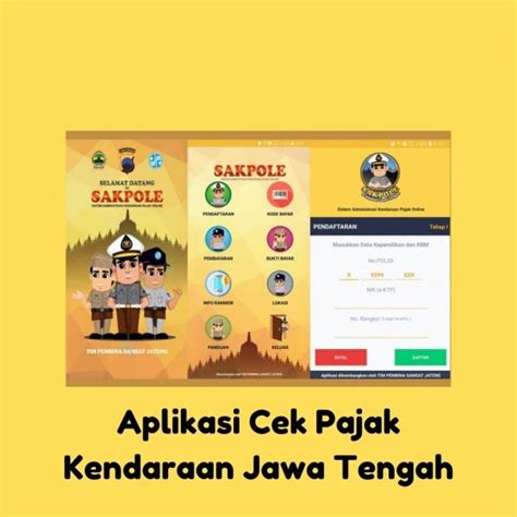 Aplikasi Cek Pajak Kendaraan Jawa Tengah Homecare