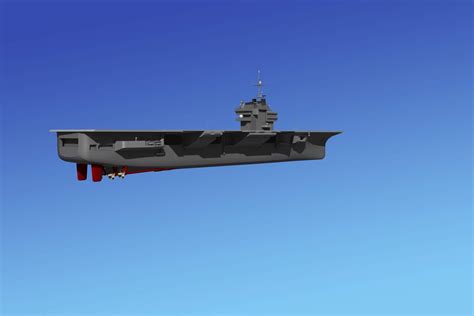 Forrestal Class Carrier Base Model by Dreamscape Studios