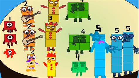 Numberblocks Short Numberblocks Band But More Cubes Artofit