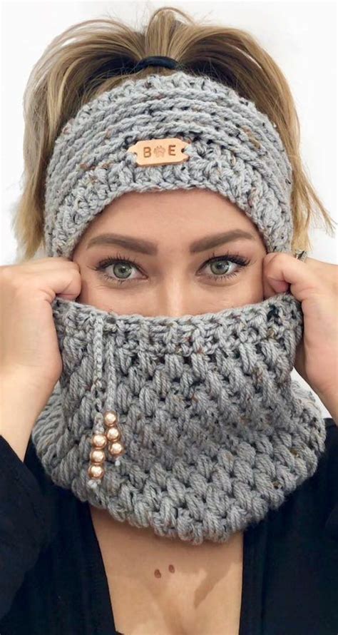 Easy Crochet Headbands Crochet Headband Pattern Crochet Cowl Crochet