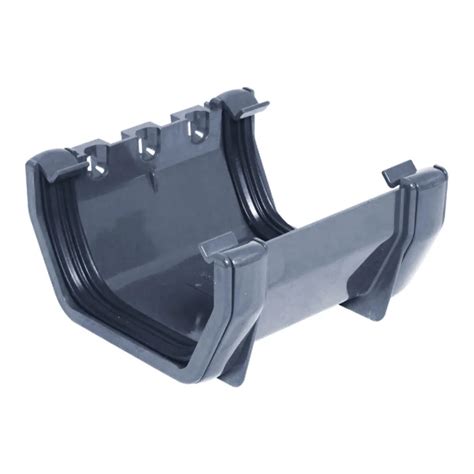 Floplast Square Gutter Union Bracket Anthracite Mm