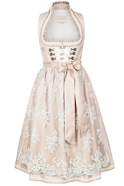 Dirndl Mit Doppelschürze Creme Elegante Dirndl Dirndl Für Jeden Anlass Damen Mia San Tracht