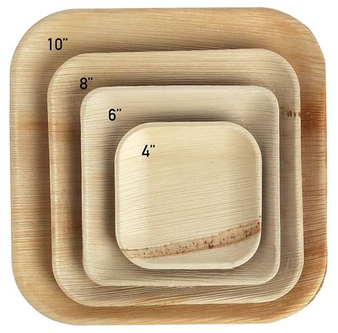 Just In Time For Summer Karmic Seeds Areca Palm Leaf Plates Square