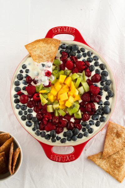 Käsekuchen Dip Mit Süßen Tacos Und Früchten Hase Im Glück