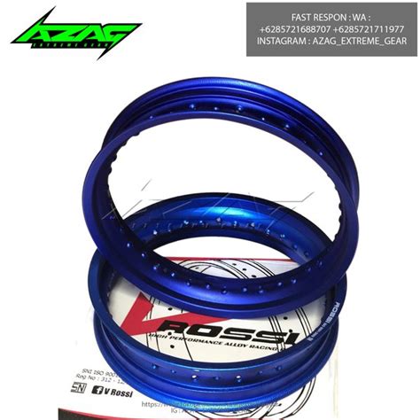 Jual VELG ROSSI 17 17 H36 BIRU DOFF KLX CRF DTRACKER Di Lapak Azag