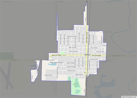 Map of Wilber city - Thong Thai Real