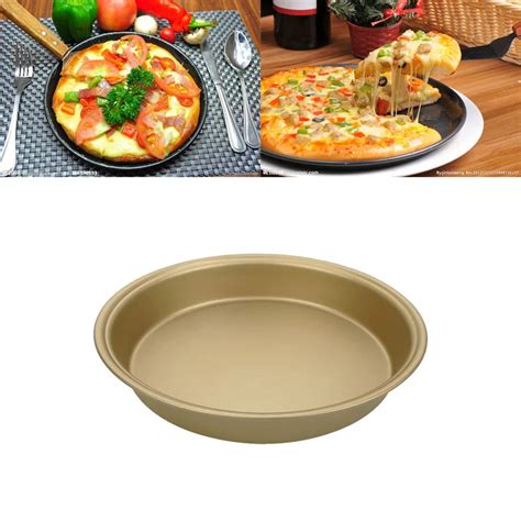 9 inch Stainless steel Pizza Pan for Baking Wedding Cake Pizza Pie ...