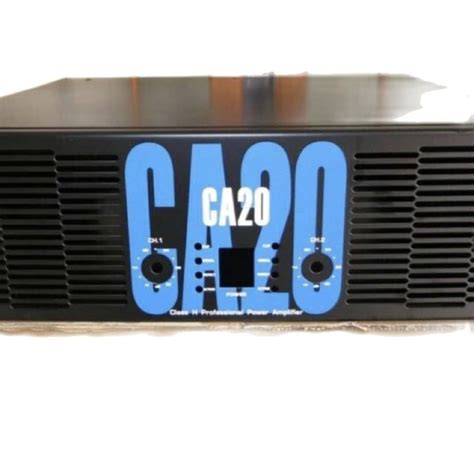 Box Power Amplifier CA 20 BELL 2 Channel BOW POWER AMPLIFIER BAGUS