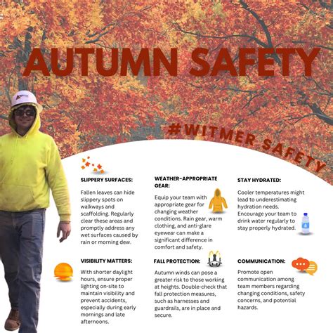 Navigating Autumn Safely On Construction Sites Witmer Group