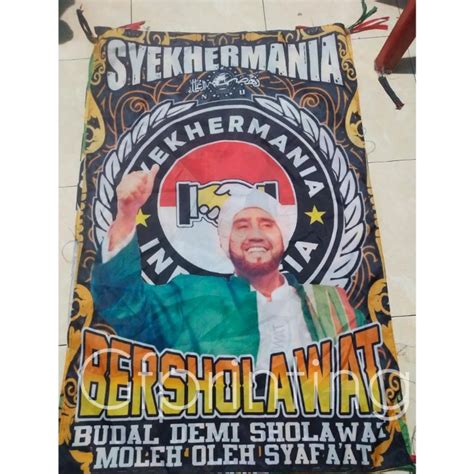 Jual BENDERA MAJELIS DESAIN TERBARU TERLARIS SYEKHERMANIA MAFIASHOLAWAT