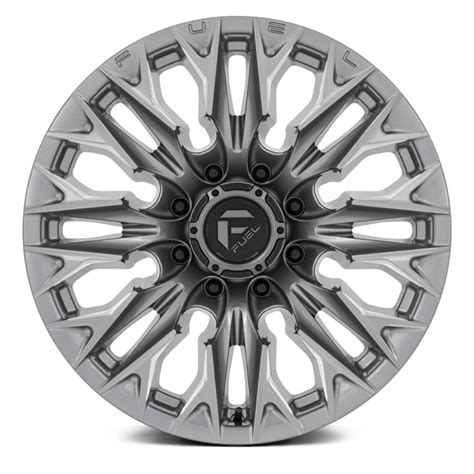 Fuel D Flame Wheels Platinum Rims