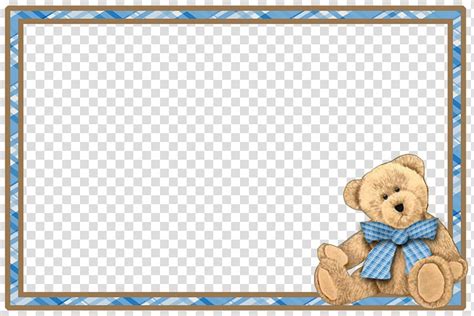 Yellow Teddy Bear Clipart Borders