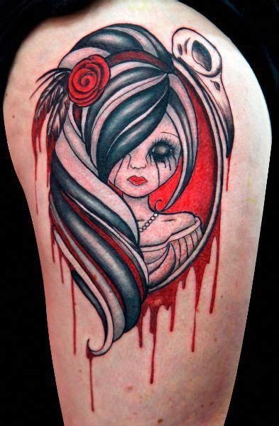 goth tattoo - Google Search #greattattoosforgirls | Gothic girl tattoo ...