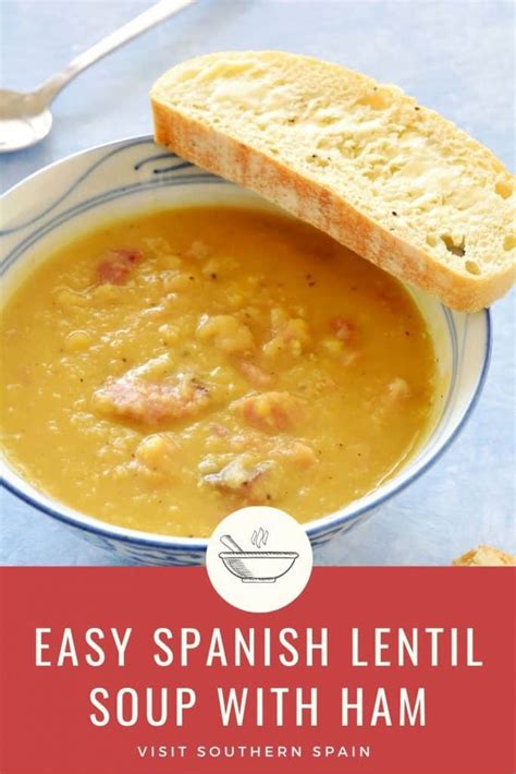 Easy Spanish Lentil Soup With Ham Recipe Visit Southern Spain