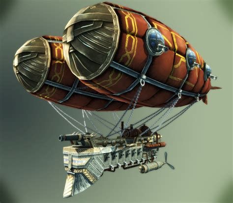 Steampunk Airship Steampunk Ship Airship