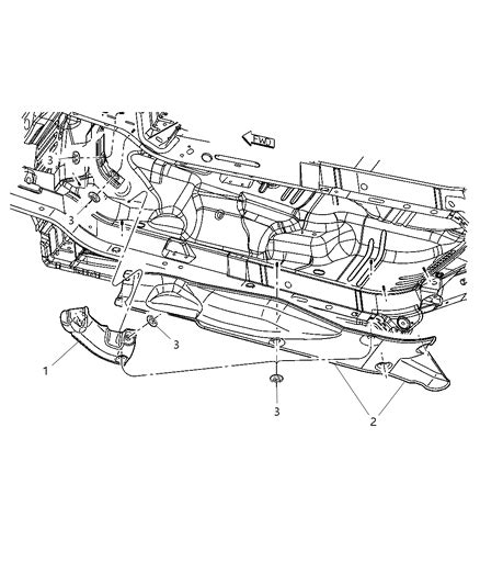 Heat Shields 2006 Jeep Liberty